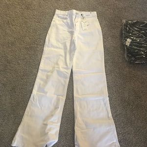 White express bellbottom jeans